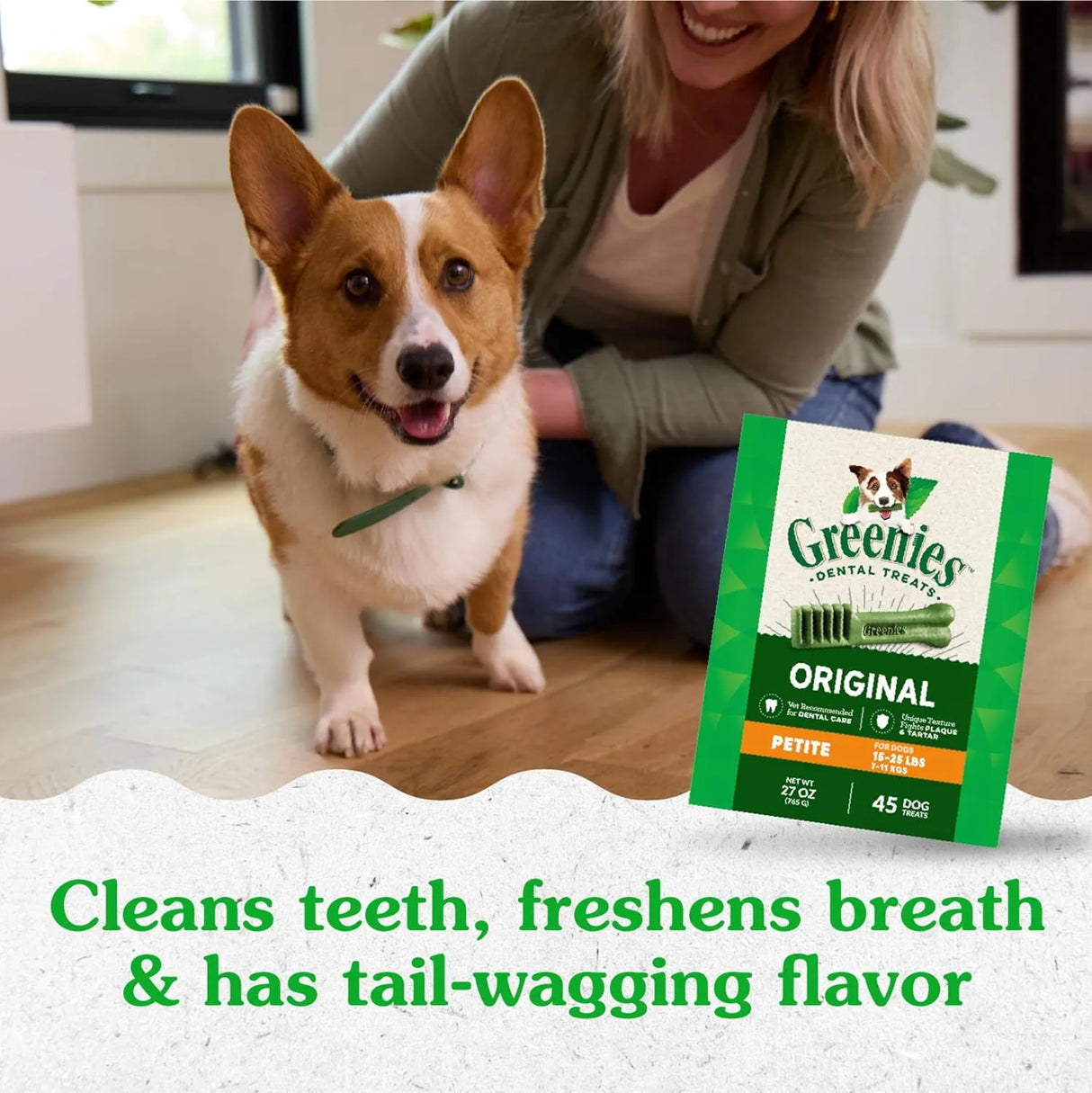 GREENIES - Greenies Original Petite Natural Dental Care Dog Treats 45 Piezas - The Red Vitamin MX - Cuidado Dental Para Perros - {{ shop.shopifyCountryName }}
