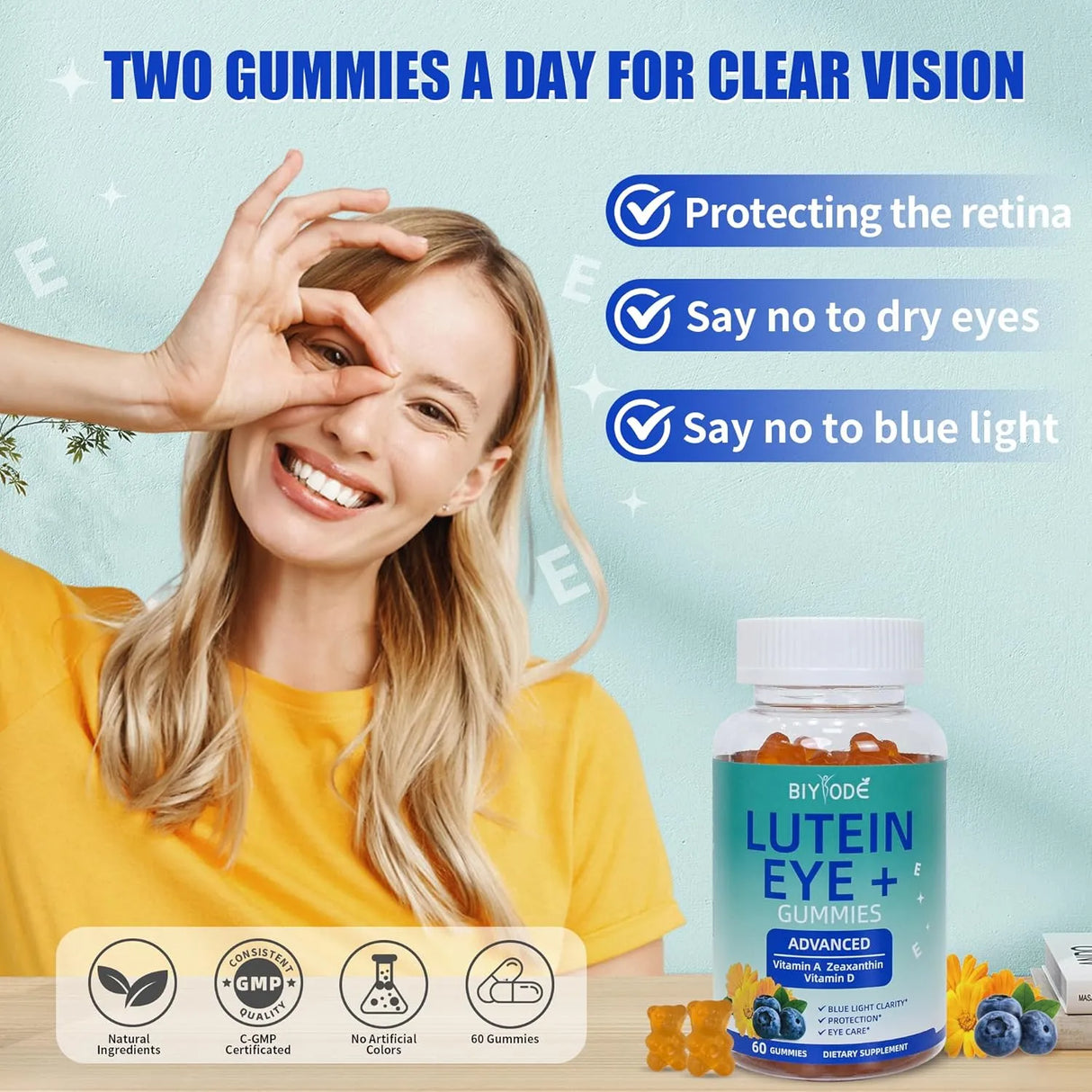 BIYODE - BIYODE Lutein Gummies 60 Gomitas - The Red Vitamin MX - Suplementos Alimenticios - {{ shop.shopifyCountryName }}