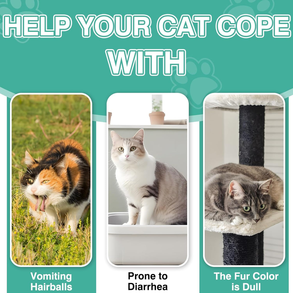 CPFK Cat Hairball Remedy Treats 150 Masticables