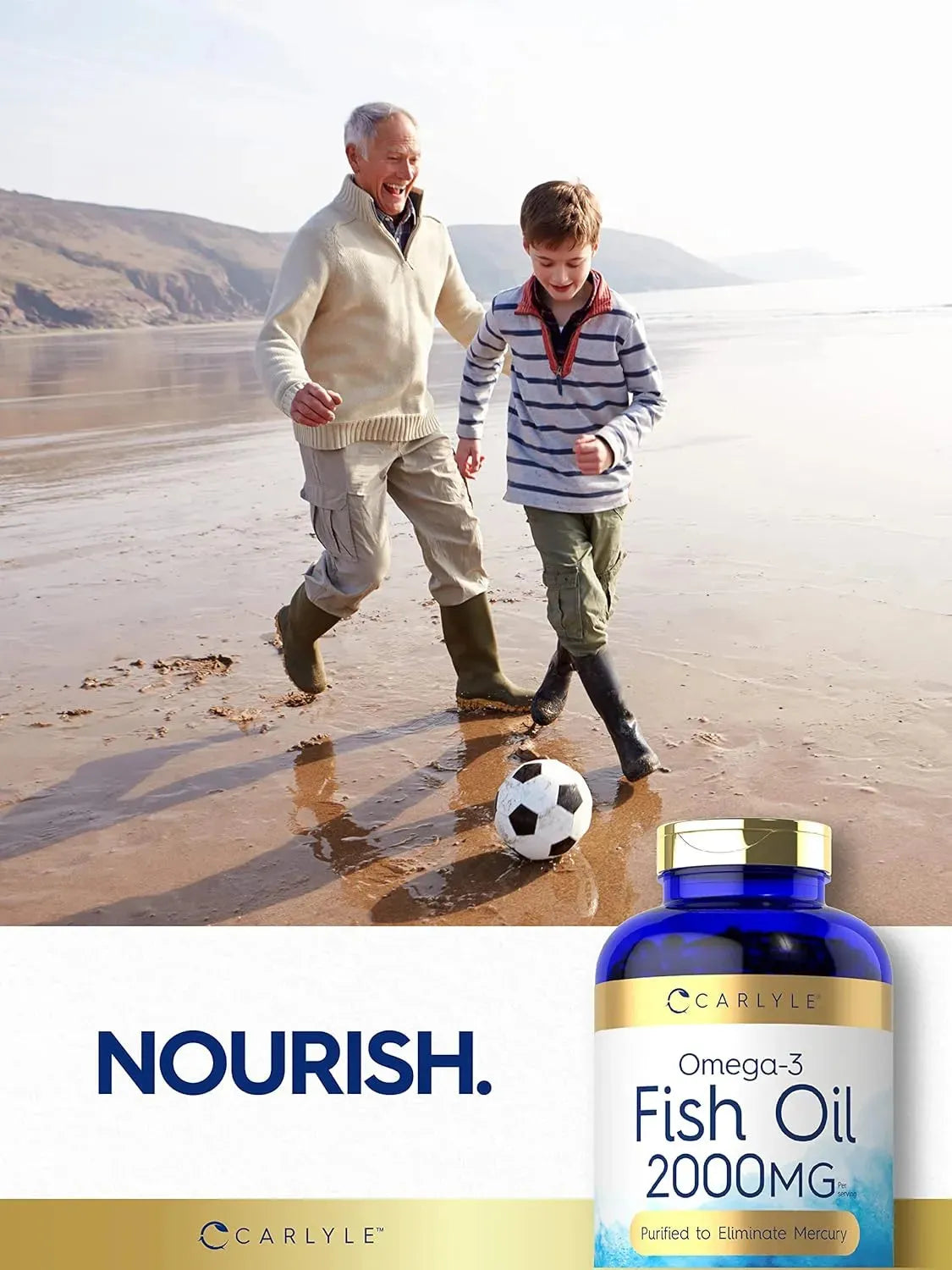 CARLYLE - Carlyle Fish Oil 2000Mg. 320 Capsulas Blandas - The Red Vitamin MX - Suplementos Alimenticios - {{ shop.shopifyCountryName }}