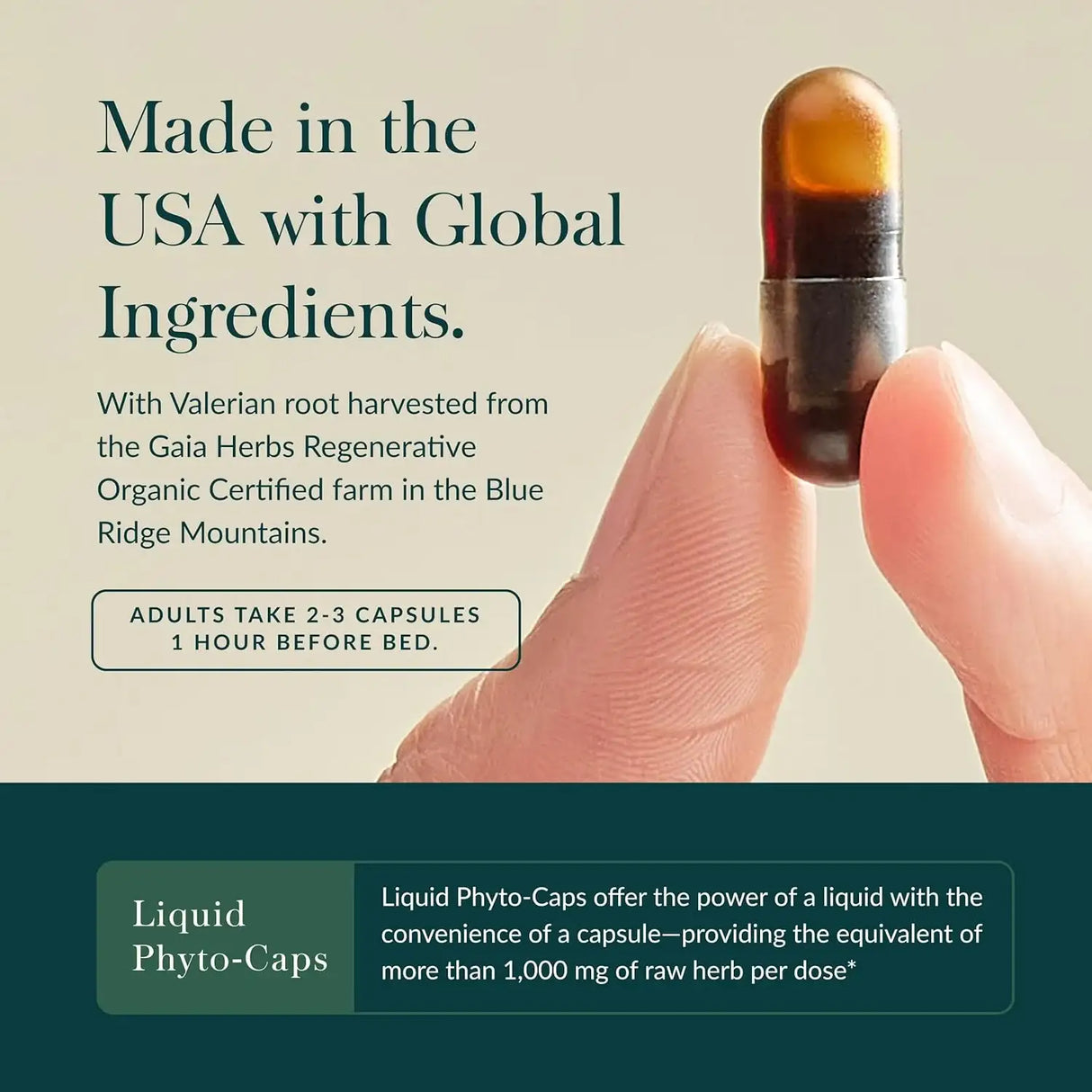 GAIA HERBS - Gaia Herbs Sound Sleep 60 Capsulas - The Red Vitamin MX - Suplementos Alimenticios - {{ shop.shopifyCountryName }}