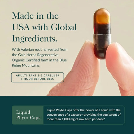 GAIA HERBS - Gaia Herbs Sound Sleep 60 Capsulas - The Red Vitamin MX - Suplementos Alimenticios - {{ shop.shopifyCountryName }}