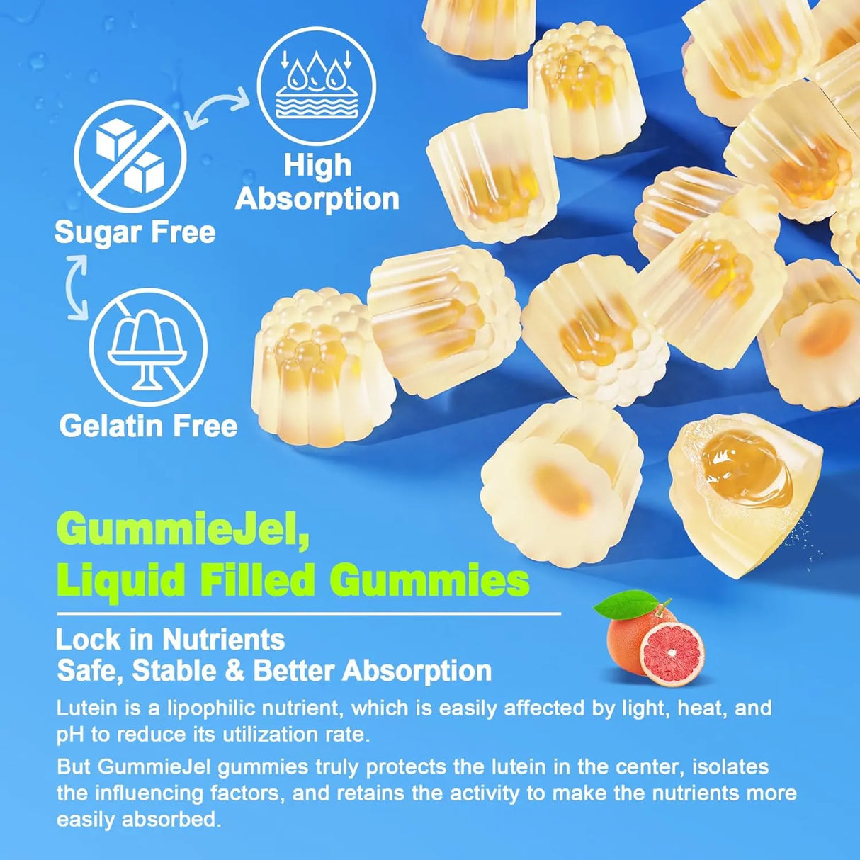 LILICARE - Lilicare Sugar Free Lutein and Zeaxanthin Gummies 60 Gomitas - The Red Vitamin MX - Suplementos Alimenticios - {{ shop.shopifyCountryName }}