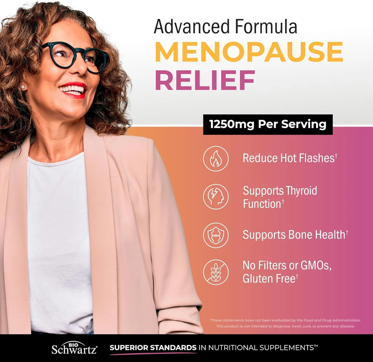 BIO SCHWARTZ - BioSchwartz Menopause Relief 60 Capsulas - The Red Vitamin MX - Suplementos Alimenticios - {{ shop.shopifyCountryName }}
