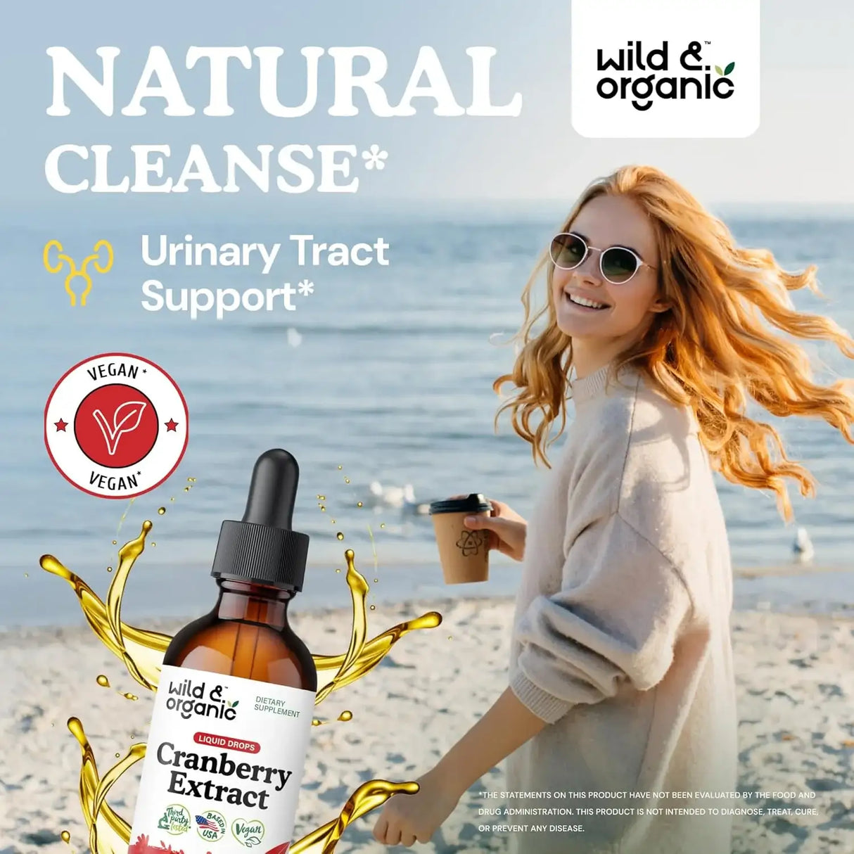 WILD & ORGANIC - Wild & Organic Cranberry Supplement Drops 2 Fl.Oz. - The Red Vitamin MX - Suplementos Alimenticios - {{ shop.shopifyCountryName }}