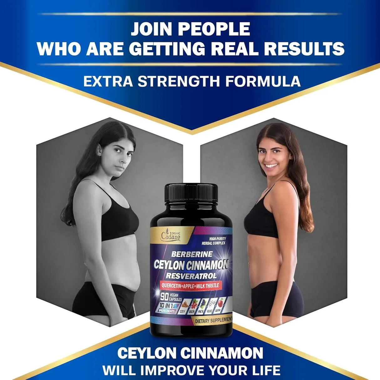 ORGANIC CADANE - Organic Cadane Ceylon Cinnamon 90 Capsulas - The Red Vitamin MX - Suplementos Alimenticios - {{ shop.shopifyCountryName }}