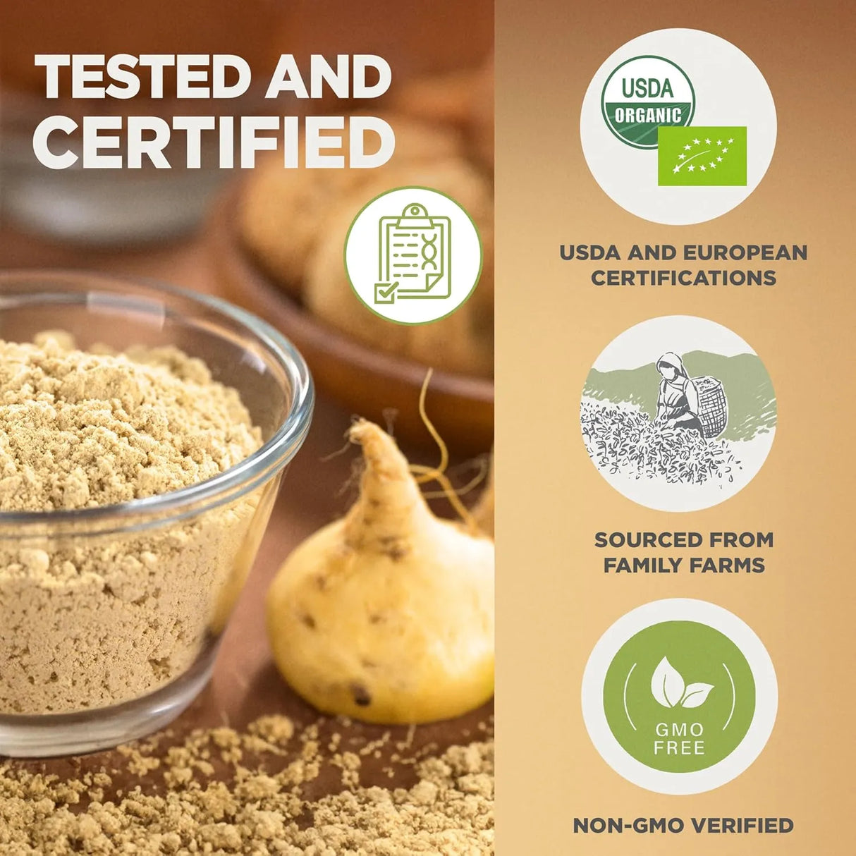 NATURALEBIO - NaturaleBio Maca Powder Organic 227Gr. - The Red Vitamin MX - Suplementos Alimenticios - {{ shop.shopifyCountryName }}