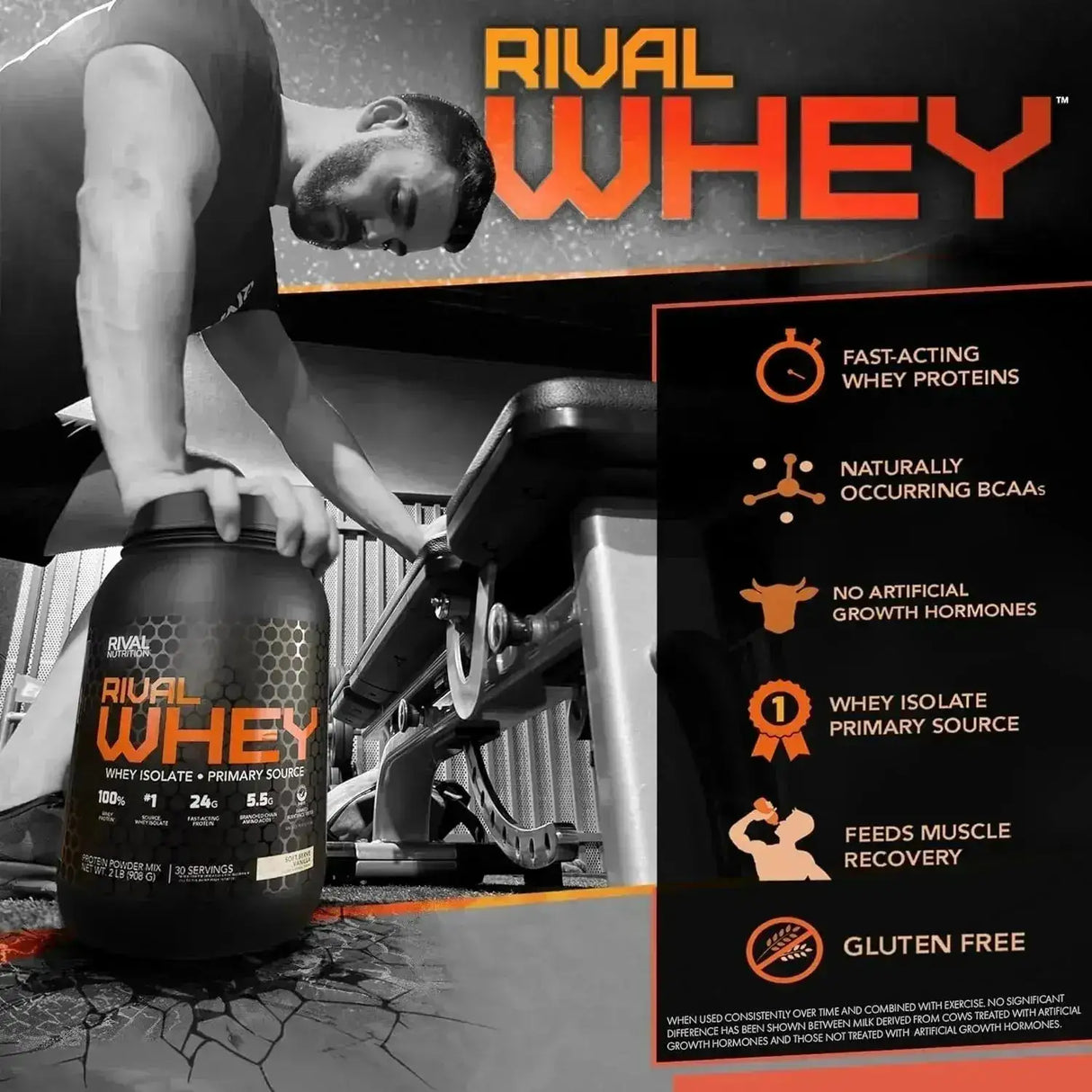 RIVAL NUTRITION - Rival Nutrition Rivalwhey Fruity Cereal 29 Servicios 908Gr. - The Red Vitamin MX - Suplementos Alimenticios - {{ shop.shopifyCountryName }}
