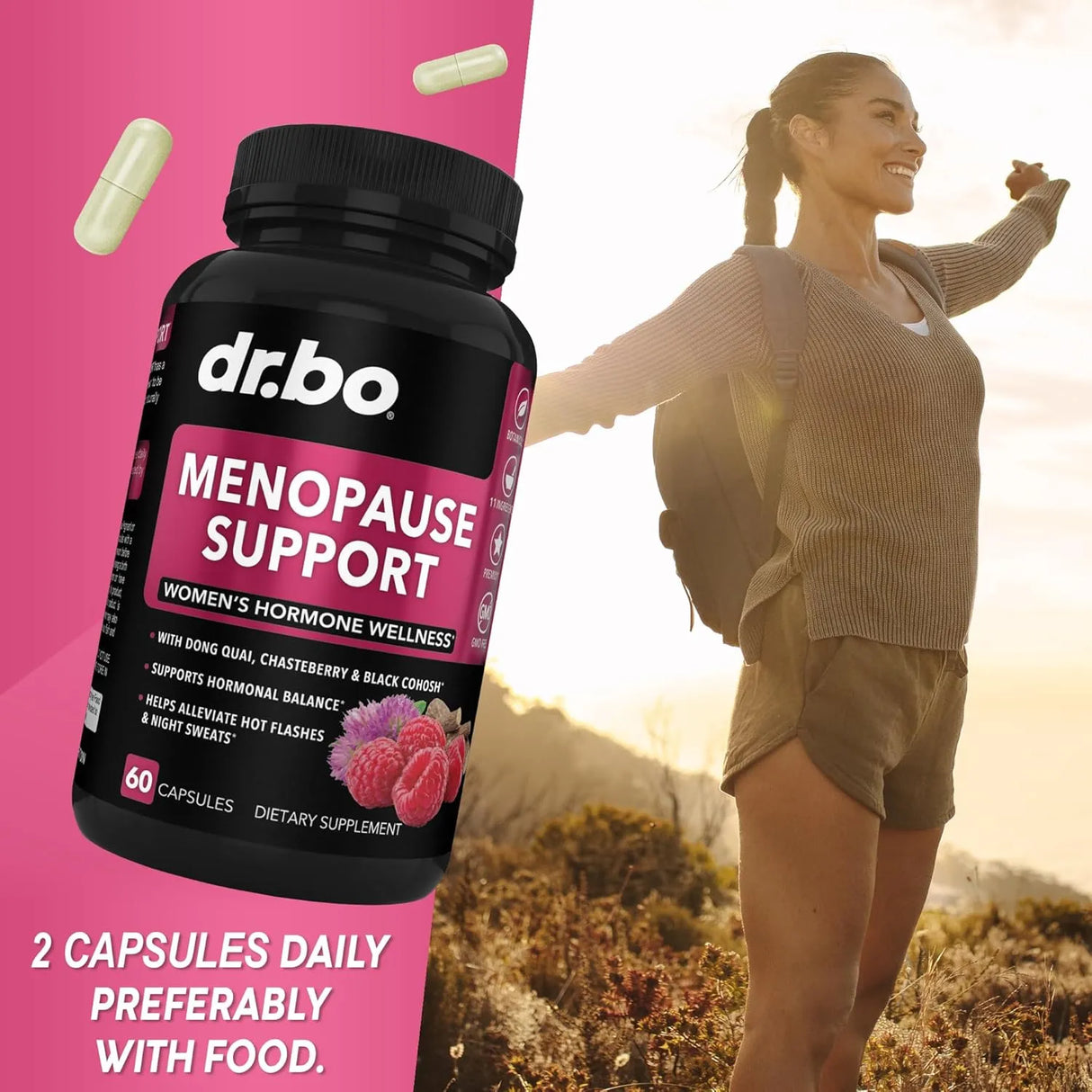 DR. BO - DR. BO Menopause Support 60 Capsulas - The Red Vitamin MX - Suplementos Alimenticios - {{ shop.shopifyCountryName }}