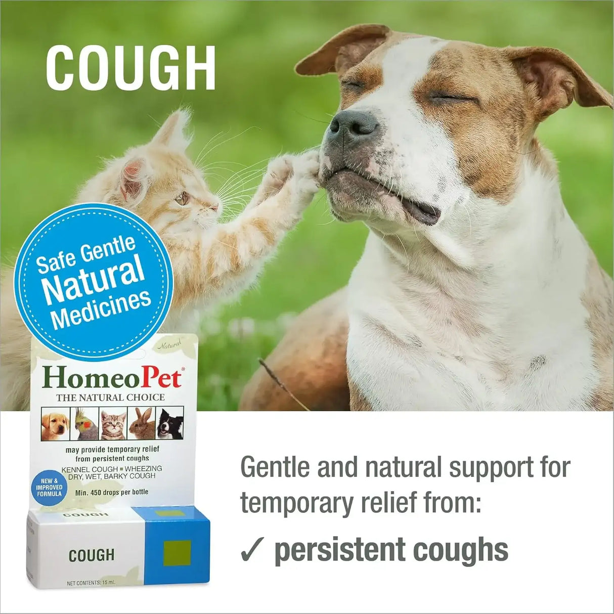 HOMEOPET - HomeoPet Cough Safe and Natural Cough Supplement for Dogs 15Ml. - The Red Vitamin MX - Medicamentos Sin Receta Para Perros - {{ shop.shopifyCountryName }}