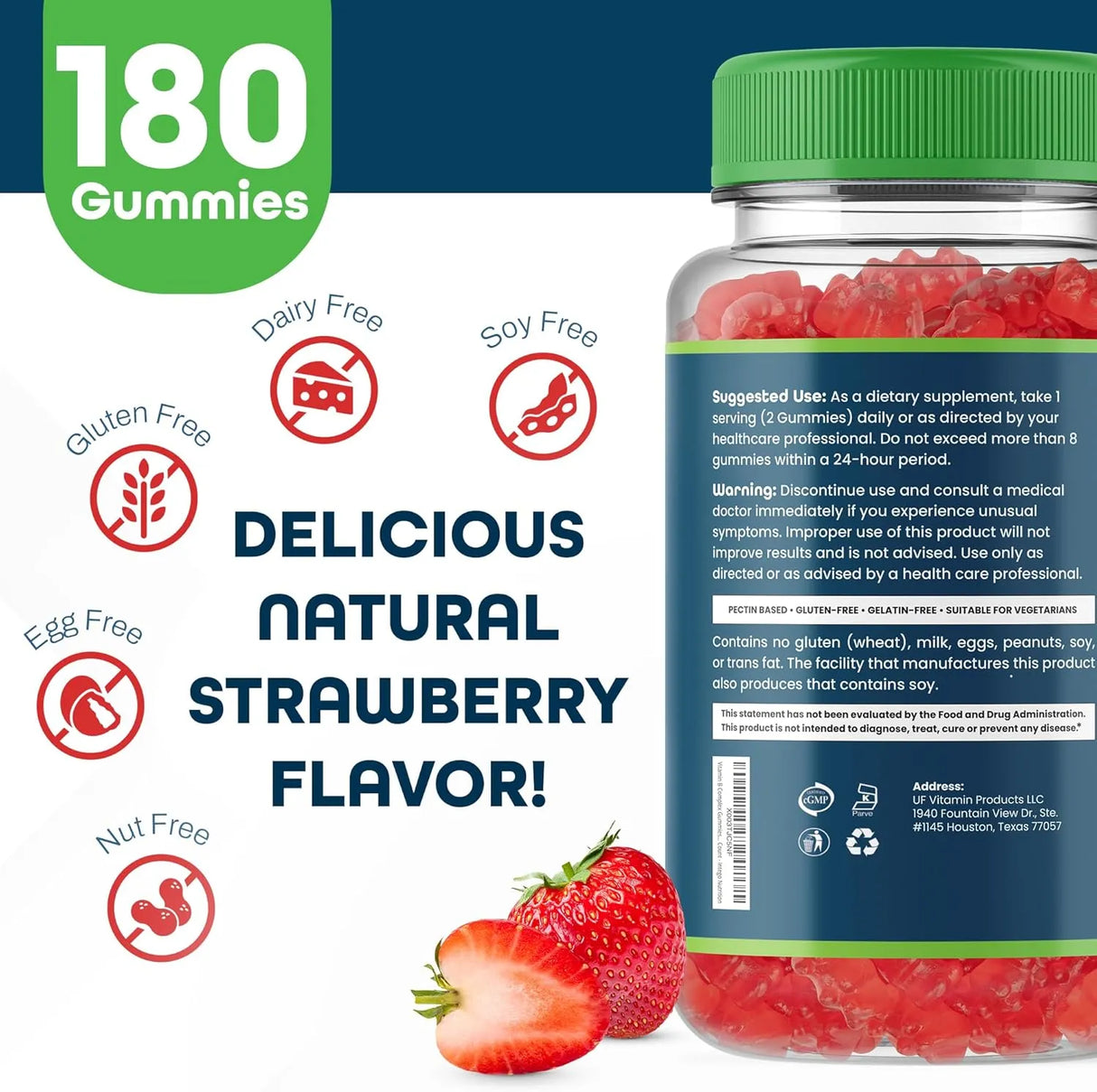 INTEGO NUTRITION - INTEGO NUTRITION Vitamin B Complex Gummies 180 Gomitas - The Red Vitamin MX - Suplementos Alimenticios - {{ shop.shopifyCountryName }}