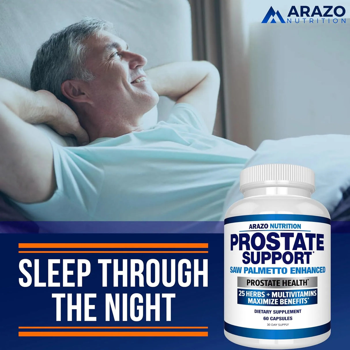 ARAZO NUTRITION - Arazo Nutrition Prostate Support 60 Capsulas - The Red Vitamin MX - Suplementos Alimenticios - {{ shop.shopifyCountryName }}