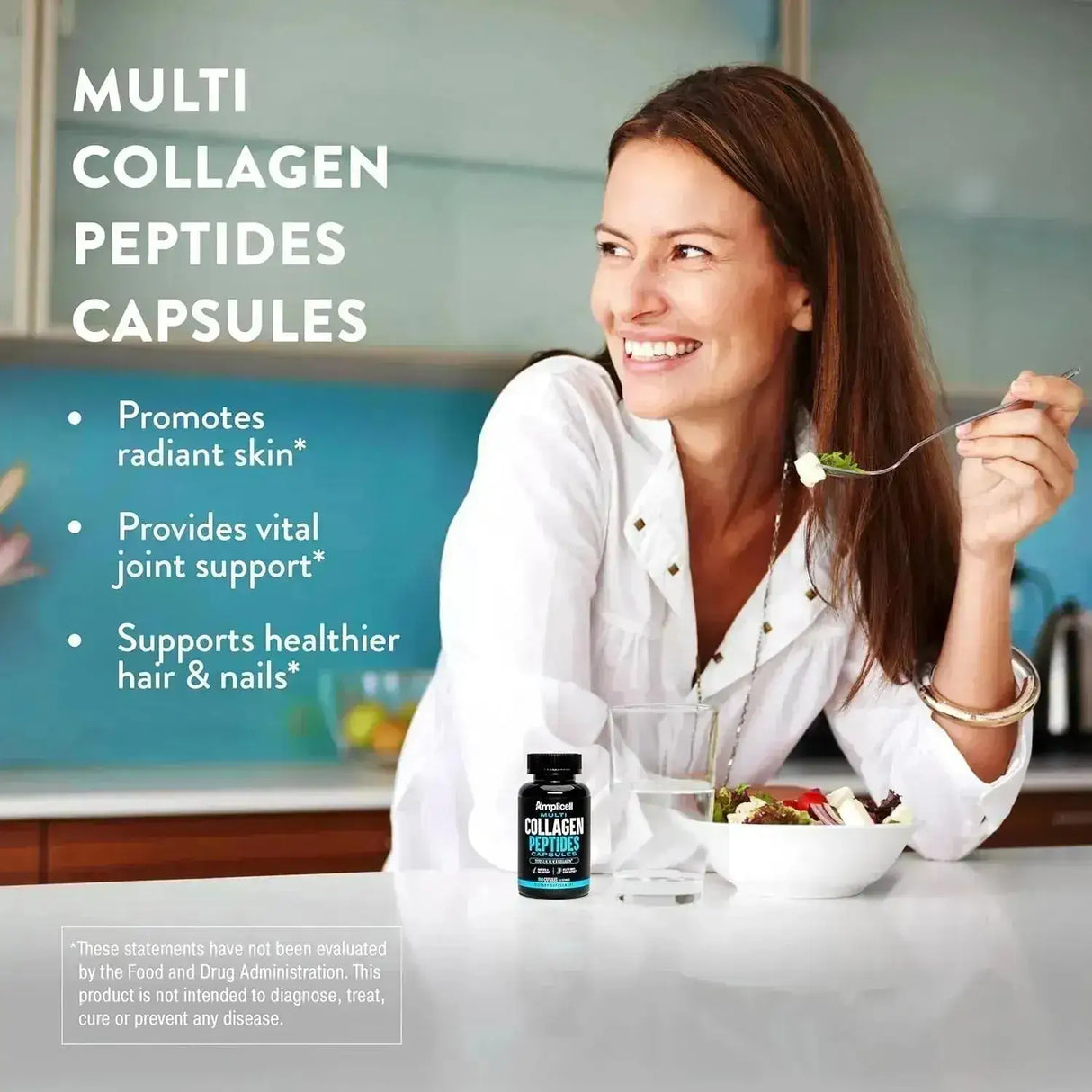 AMPLICELL - AMPLICELL Multi Collagen Peptides 90 Capsulas - The Red Vitamin MX - Suplementos Alimenticios - {{ shop.shopifyCountryName }}