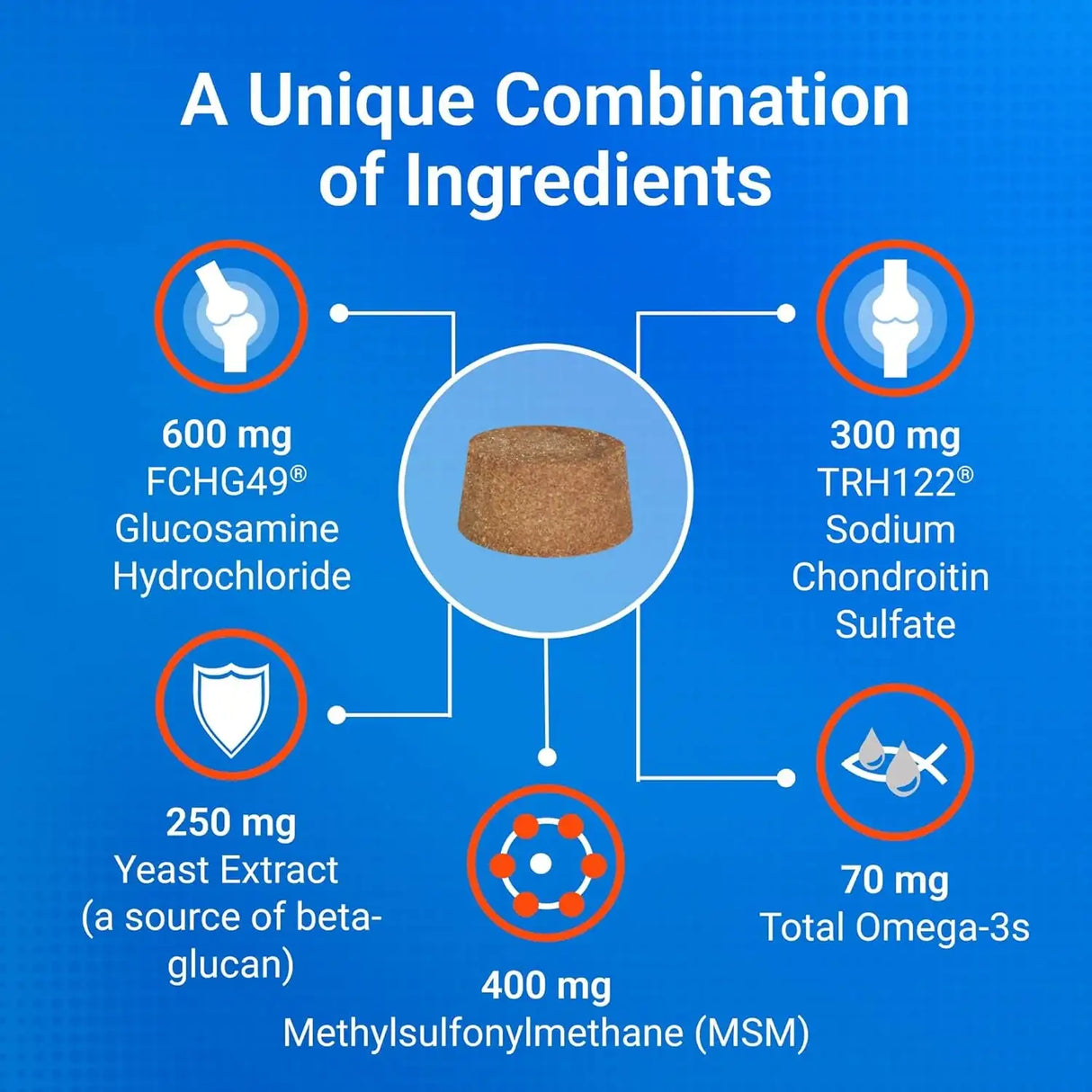 NUTRAMAX - Nutramax Cosequin Senior Joint Health Supplement for Senior Dogs 120 Masticables - The Red Vitamin MX - Cuidado De Cadera Y Articulaciones Para Perros - {{ shop.shopifyCountryName }}