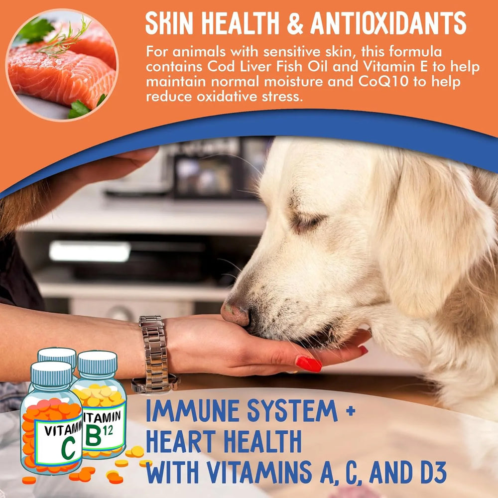 ZENBITES - ZenBites 12-in-1 Dog Vitamins & Probiotics 120 Masticables - The Red Vitamin MX - Multivitamínicos Para Perros - {{ shop.shopifyCountryName }}