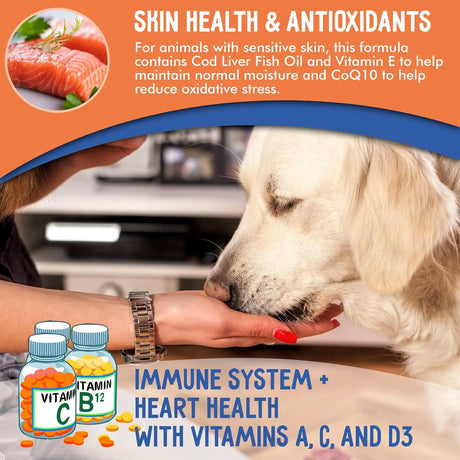 ZENBITES - ZenBites 12-in-1 Dog Vitamins & Probiotics 120 Masticables - The Red Vitamin MX - Multivitamínicos Para Perros - {{ shop.shopifyCountryName }}