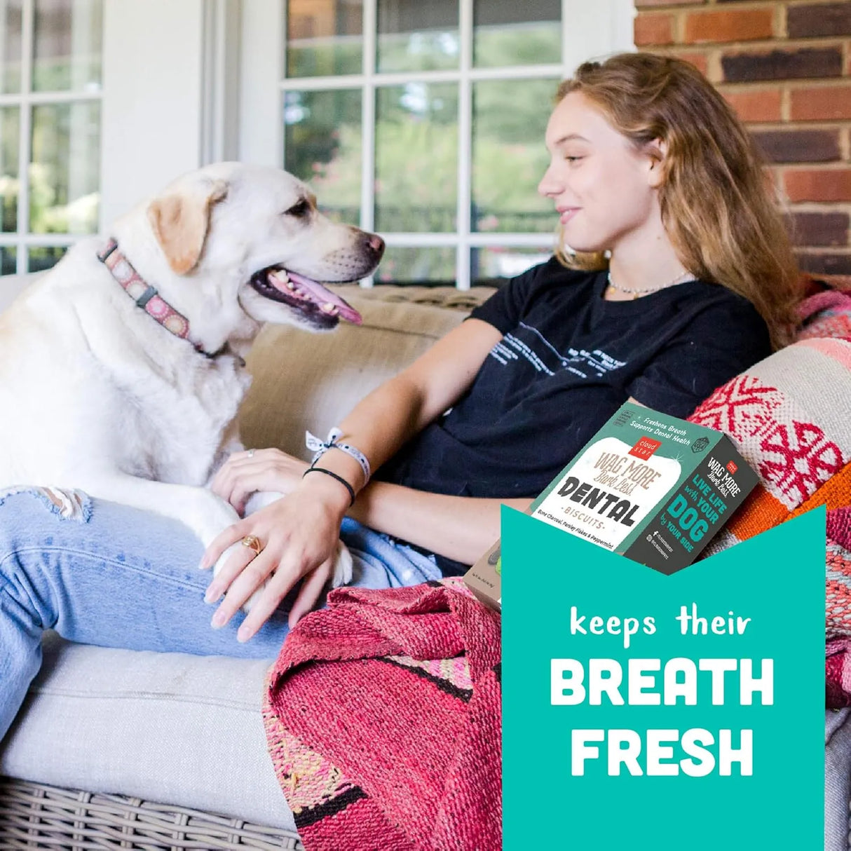 CLOUD STAR - Cloud Star Wag More Bark Less Crunchy Dental Dog Treats 396Gr. - The Red Vitamin MX - Cuidado Dental Para Perros - {{ shop.shopifyCountryName }}