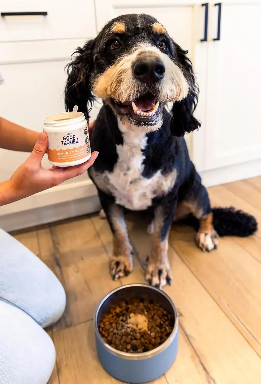 GOOD TROUBLE - Good Trouble Dog Immune Support Supplement 54Gr. - The Red Vitamin MX - Suplementos Herbales Para Perros - {{ shop.shopifyCountryName }}