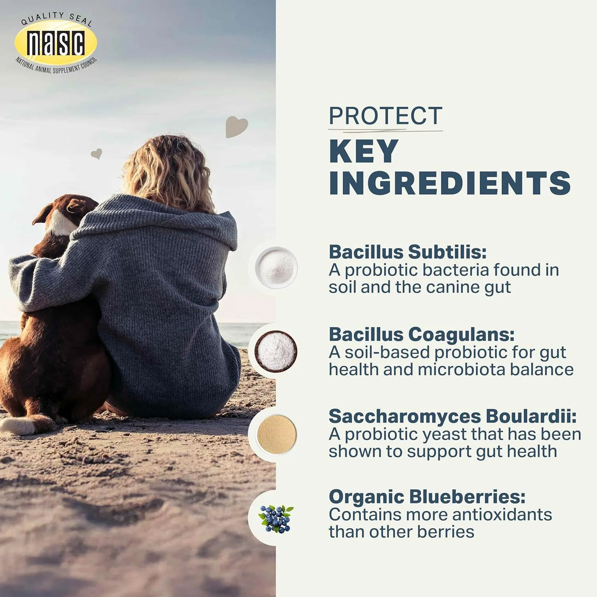 FOUR LEAF ROVER - FOUR LEAF ROVER Protect Probiotics for Dogs 115Gr. - The Red Vitamin MX - Probióticos Para Perros - {{ shop.shopifyCountryName }}