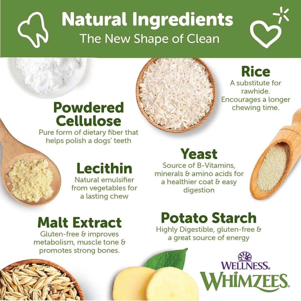 WELLNESS WHIMZEES - Wellness WHIMZEES Ricebone Dog Dental Treats Large Size 9 Piezas - The Red Vitamin MX - Cuidado Dental Para Perros - {{ shop.shopifyCountryName }}
