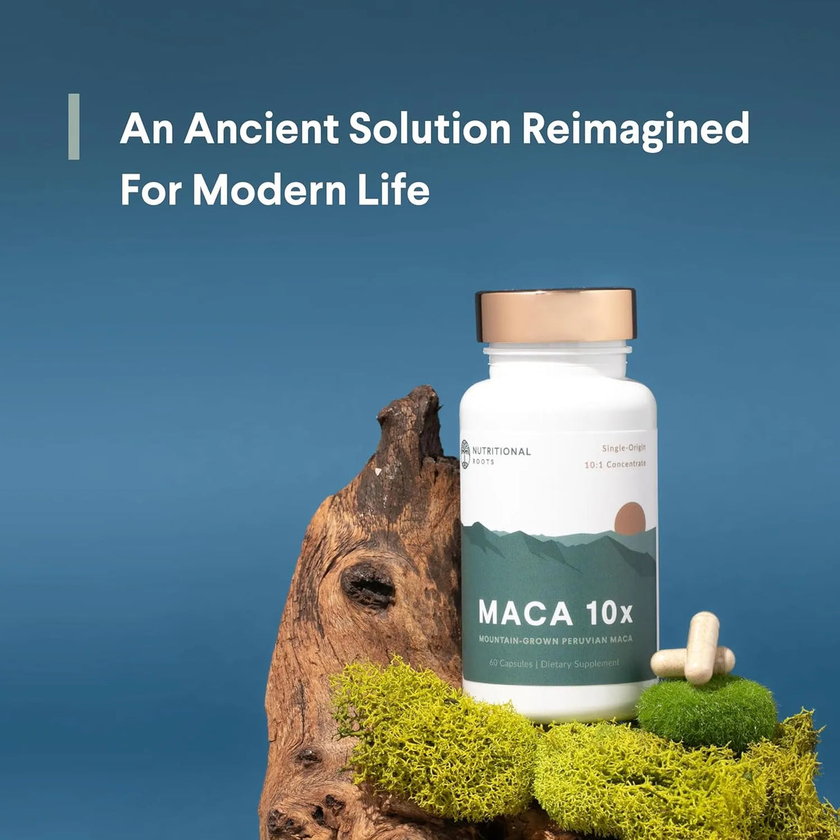 NUTRITIONAL ROOTS - Nutritional Roots Maca Root 10x 60 Capsulas - The Red Vitamin MX - Suplementos Alimenticios - {{ shop.shopifyCountryName }}