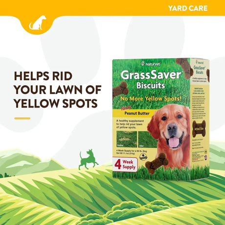 NATURVET - NaturVet GrassSaver Biscuits for Dogs 315Gr. - The Red Vitamin MX - Salud De Tracto Urinario Para Perros - {{ shop.shopifyCountryName }}