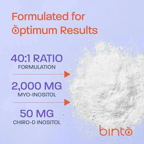 BINTO - Binto Inositol Powder Mix 40:1 Ratio 126Gr. - The Red Vitamin MX - Suplementos Alimenticios - {{ shop.shopifyCountryName }}