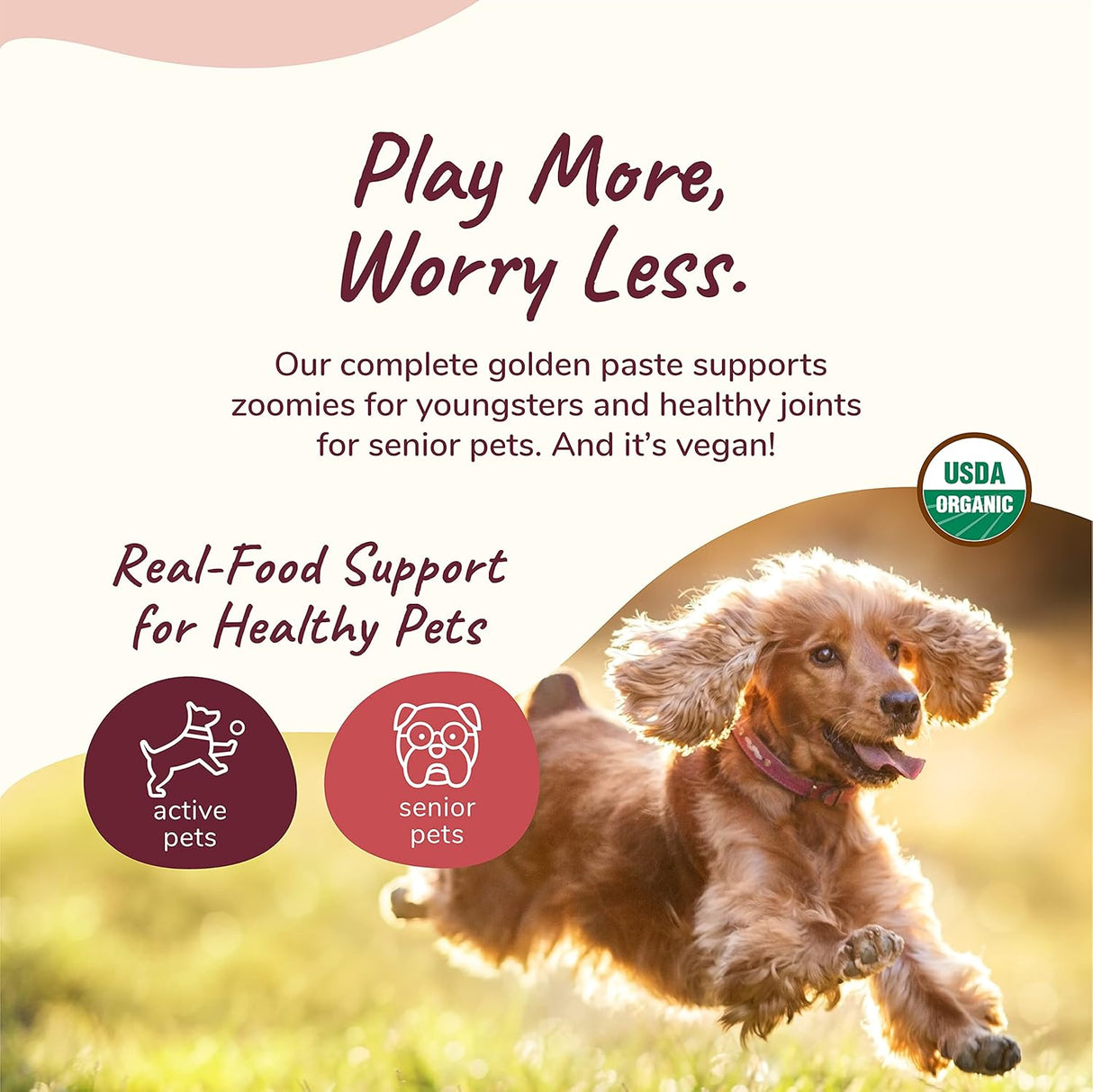 kin+kind Hip+Joint Supplement Dogs & Cats 113Gr.