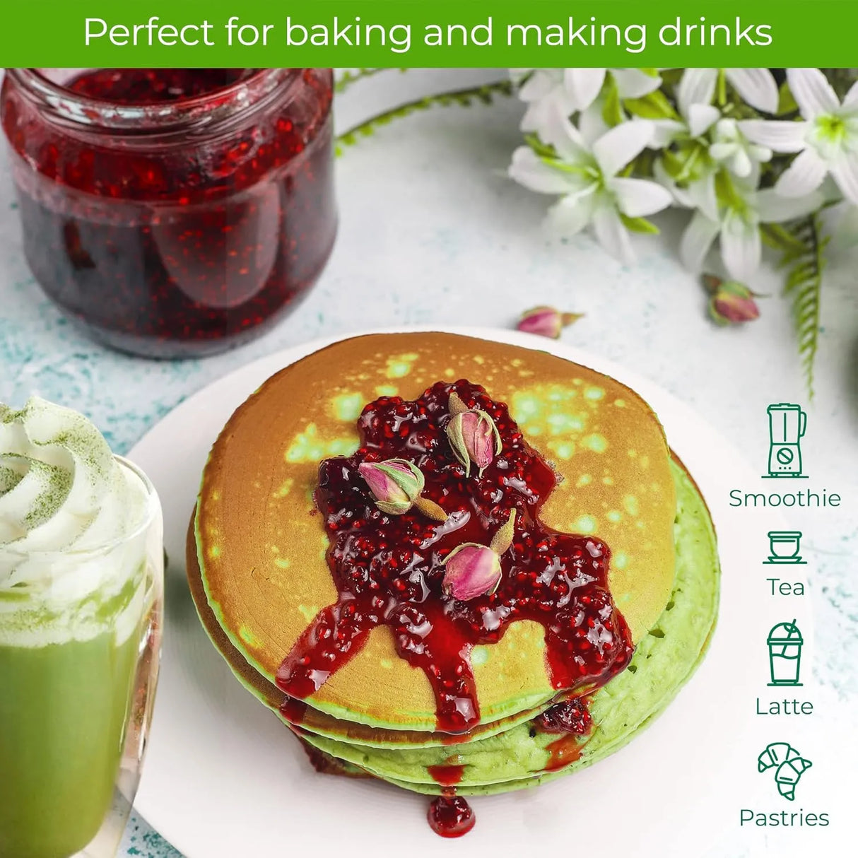 UVERNAL - uVernal Organic Matcha Green Tea Powder 454Gr. - The Red Vitamin MX - Suplementos Alimenticios - {{ shop.shopifyCountryName }}