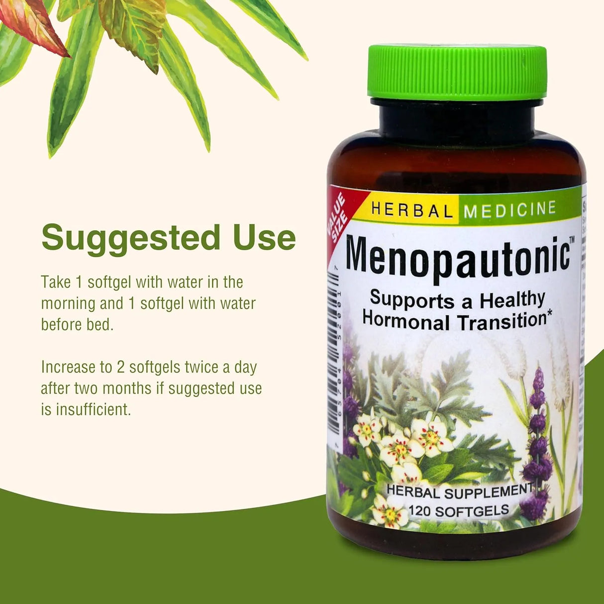 HERBS ETC - Herbs Etc. Menopautonic 120 Capsulas Blandas - The Red Vitamin MX - Suplementos Alimenticios - {{ shop.shopifyCountryName }}