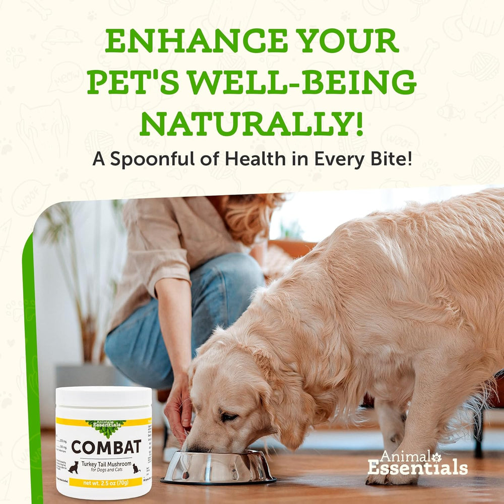 ANIMAL ESSENTIALS - Animal Essentials Combat Turkey Tail Mushroom 70Gr. - The Red Vitamin MX - Suplementos Herbales Para Perros - {{ shop.shopifyCountryName }}