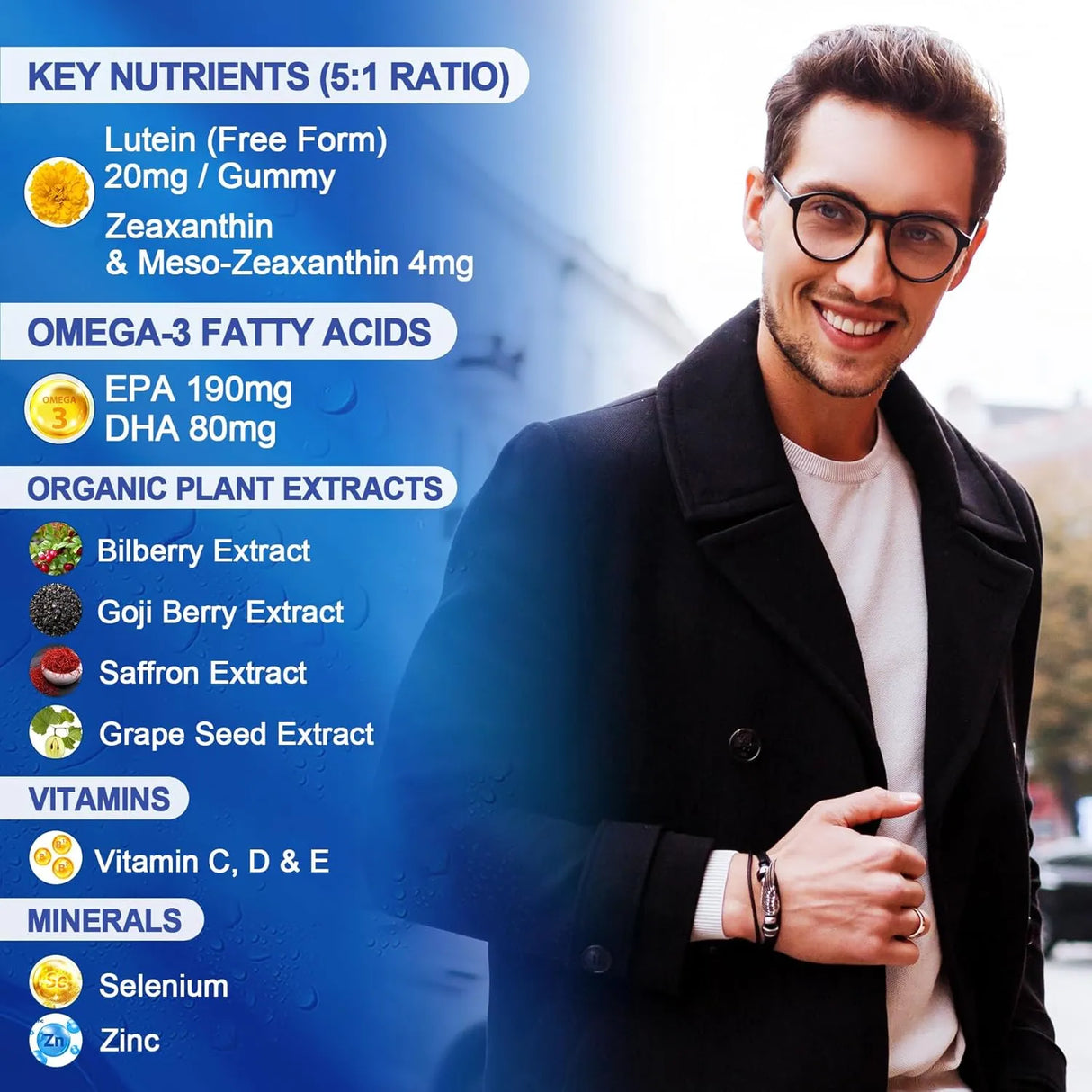 LILICARE - Lilicare Sugar Free Lutein and Zeaxanthin Gummies 60 Gomitas - The Red Vitamin MX - Suplementos Alimenticios - {{ shop.shopifyCountryName }}