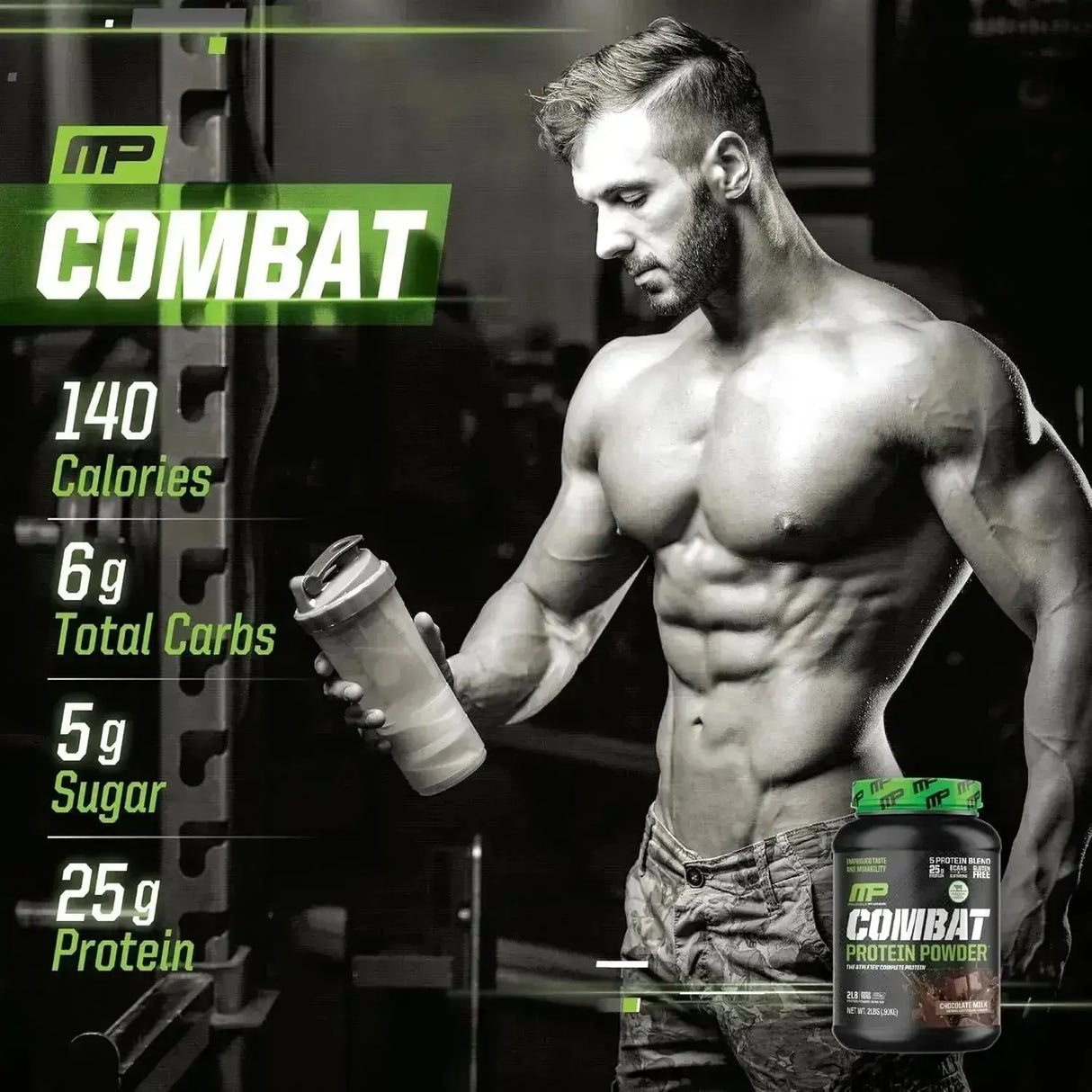 MUSCLEPHARM - MusclePharm Combat Protein Powder Chocolate Milk 26 Servicios 2 Lbs. - The Red Vitamin MX - Suplementos Alimenticios - {{ shop.shopifyCountryName }}