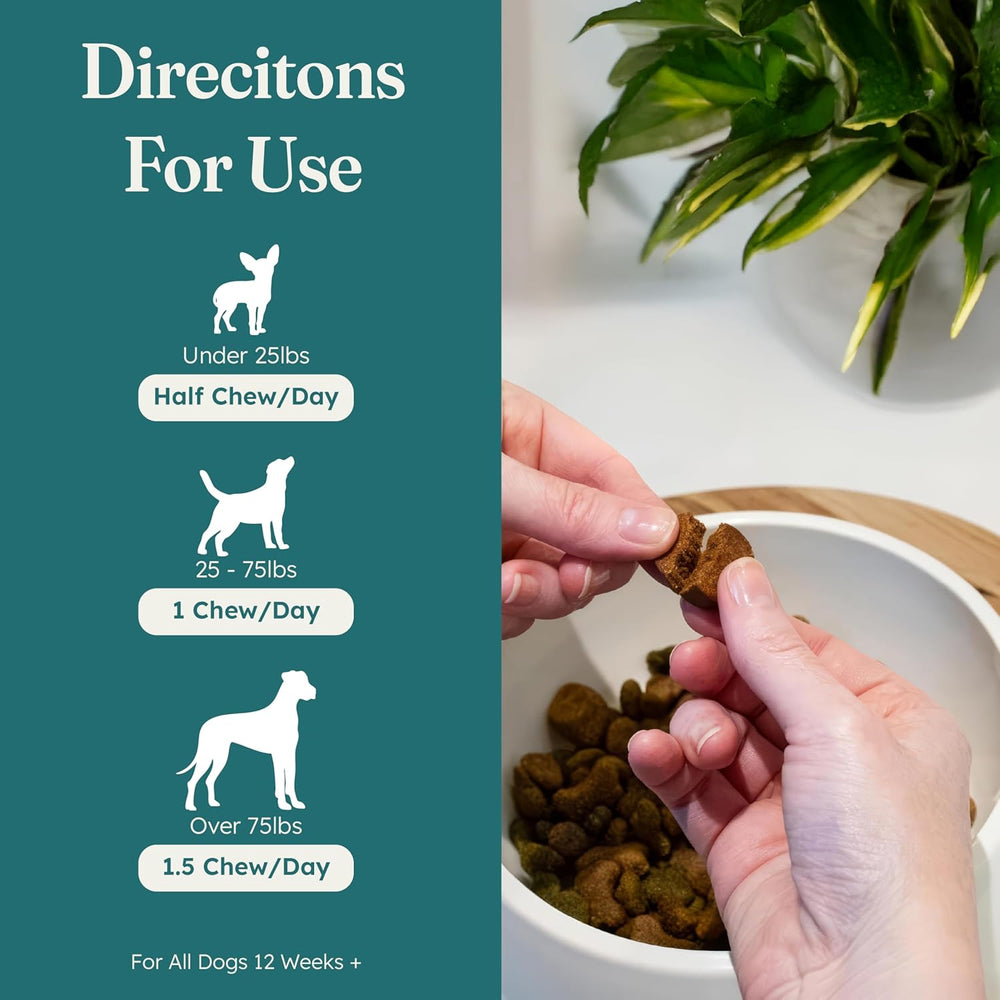 PetHeal Cancer Care Chews for Dogs Pork Flavor 30 Masticables