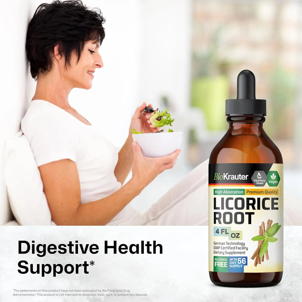 BIOKRAUTER - BIO KRAUTER Licorice Root Tincture 4 Fl.Oz. - The Red Vitamin MX - Suplementos Alimenticios - {{ shop.shopifyCountryName }}