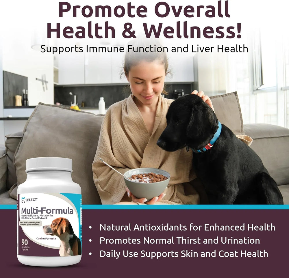 K9 SELECT - K9 Select Multi-Formula Dog Vitamins for Medium Dogs Unflavored 90 Capsulas - The Red Vitamin MX - Multivitamínicos Para Perros - {{ shop.shopifyCountryName }}