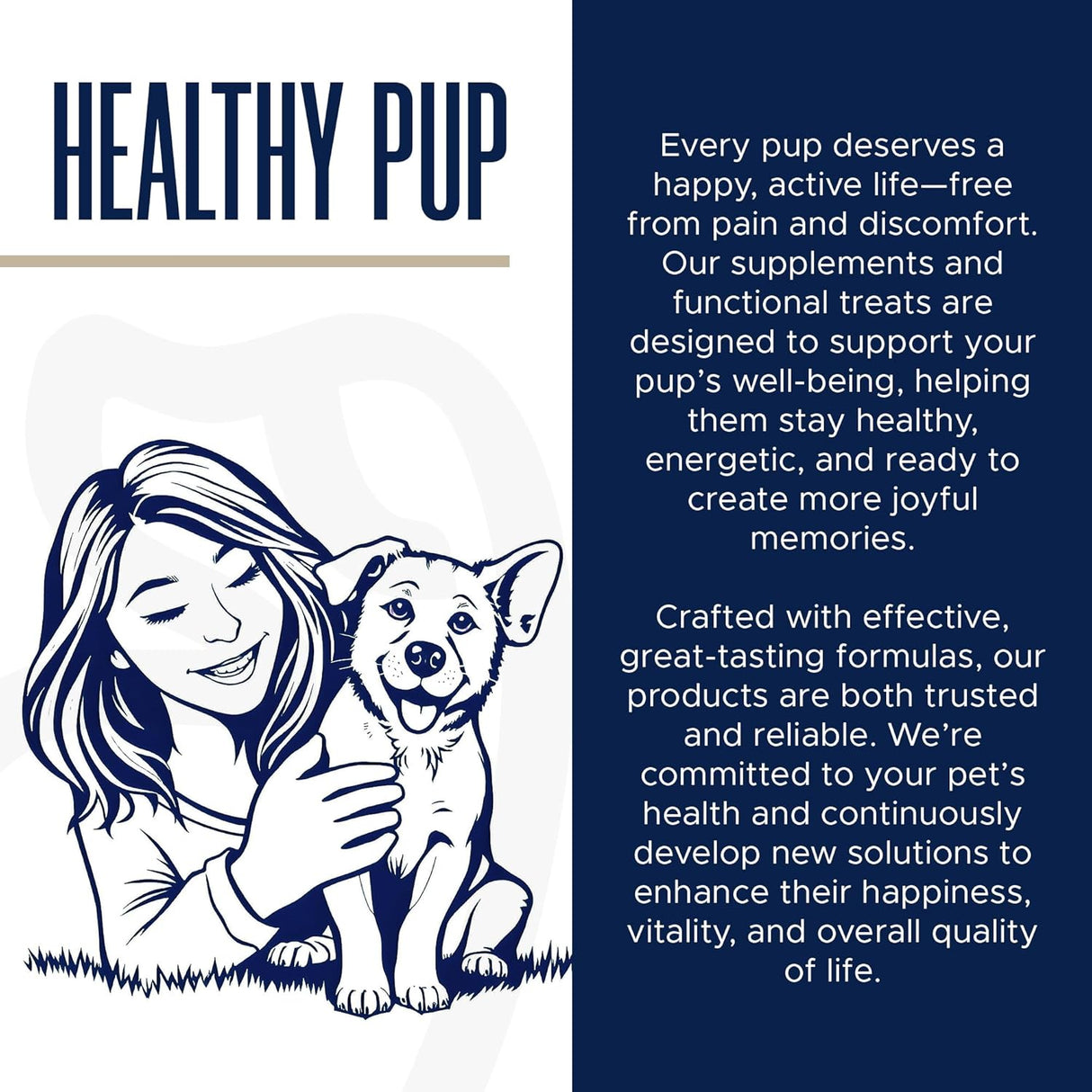 Healthy Pup Skin & Coat Dog Fish Oil 180 Masticables