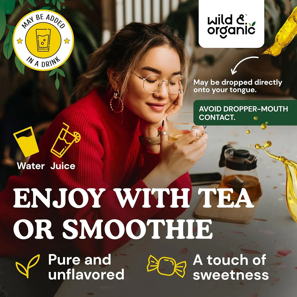 WILD & ORGANIC - Wild & Organic Maitake Mushroom Drops 4 Fl.Oz. - The Red Vitamin MX - Suplementos Alimenticios - {{ shop.shopifyCountryName }}