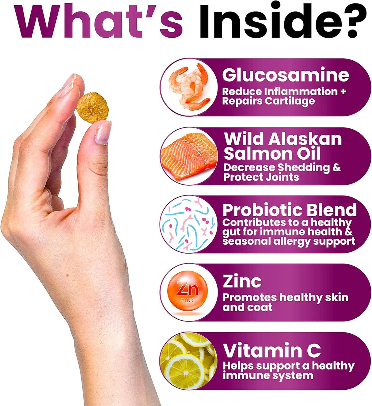 GRATEFUL PAWZ - Grateful Pawz Dog Multivitamin Chewable with Glucosamine 120 Masticables - The Red Vitamin MX - Multivitamínicos Para Perros - {{ shop.shopifyCountryName }}