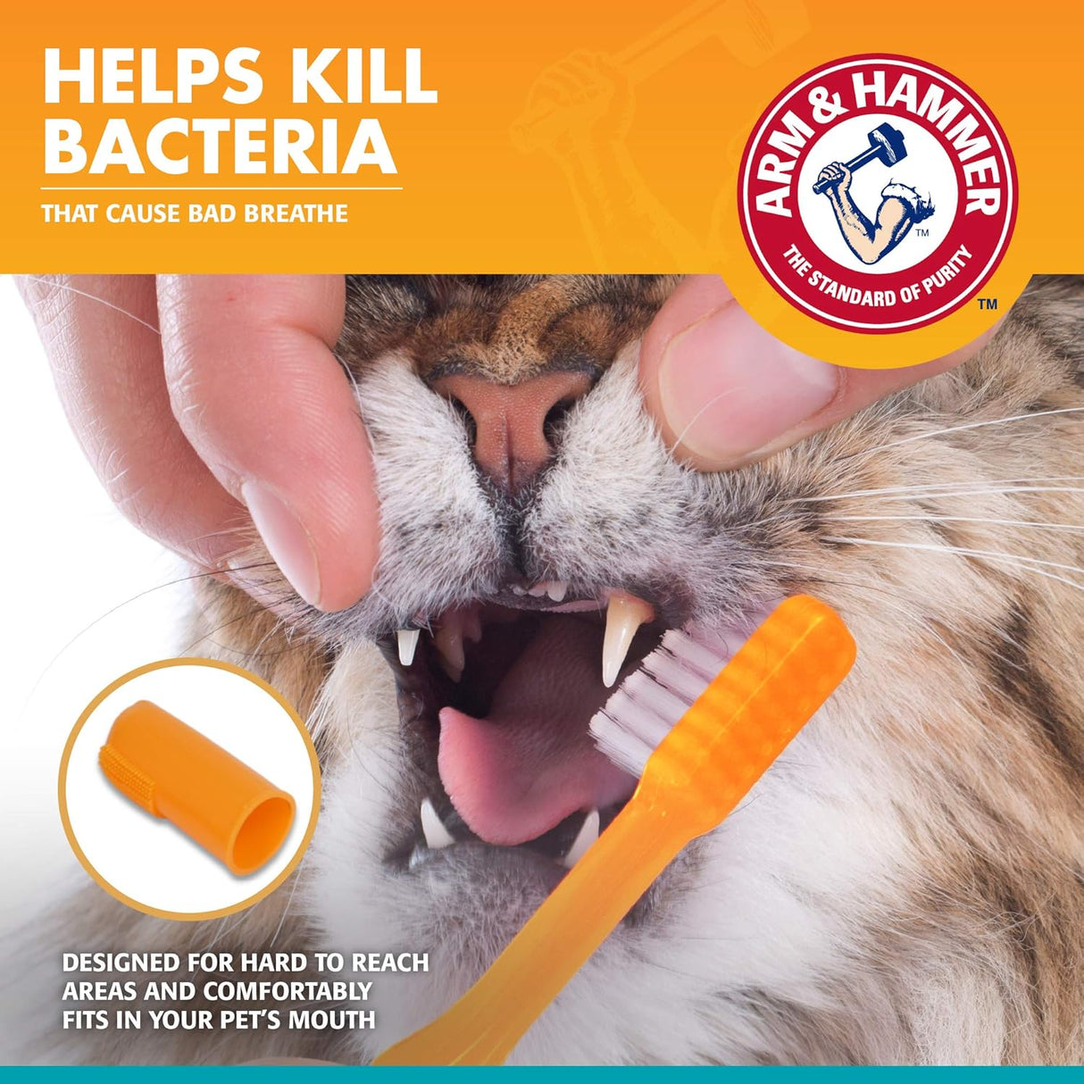 Arm & Hammer for Pets Dental Kit for Cats 2.5 Oz.