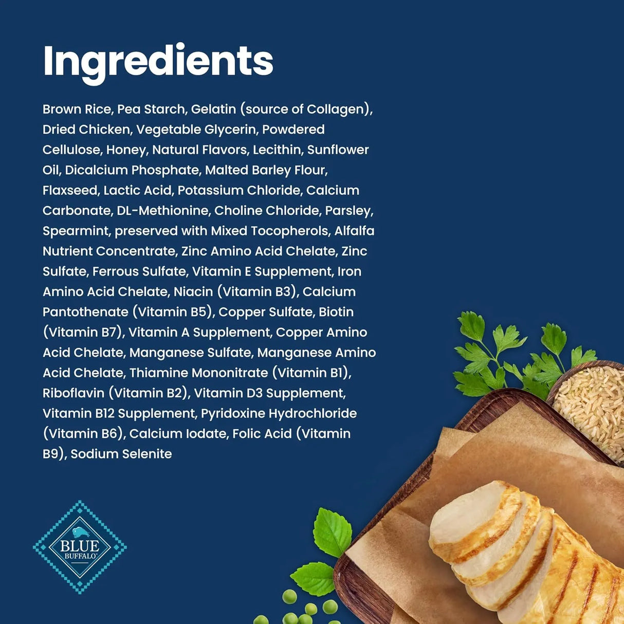 BLUE BUFFALO - Blue Buffalo Dental Chews Medium Natural Dog Treats Chicken & Spearmint 28 Piezas - The Red Vitamin MX - Cuidado Dental Para Perros - {{ shop.shopifyCountryName }}