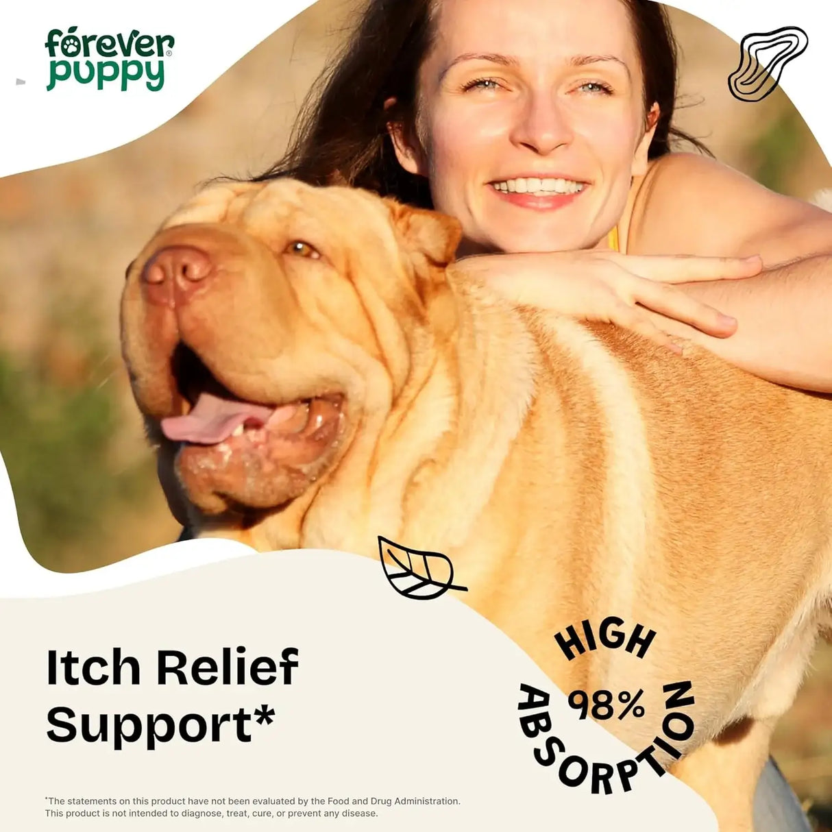 FOREVER PUPPY - Forever Puppy Stinging Nettle Leaf for Dogs Itchy Skin Relief 2 Fl.Oz. - The Red Vitamin MX - Remedios Para La Picazón De Perros - {{ shop.shopifyCountryName }}