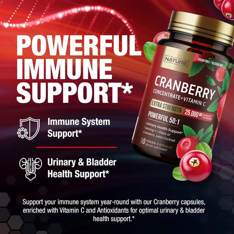 BUILT BY NATURE - Built by Nature Cranberry Pills 25,000Mg. 60 Capsulas - The Red Vitamin MX - Suplementos Alimenticios - {{ shop.shopifyCountryName }}