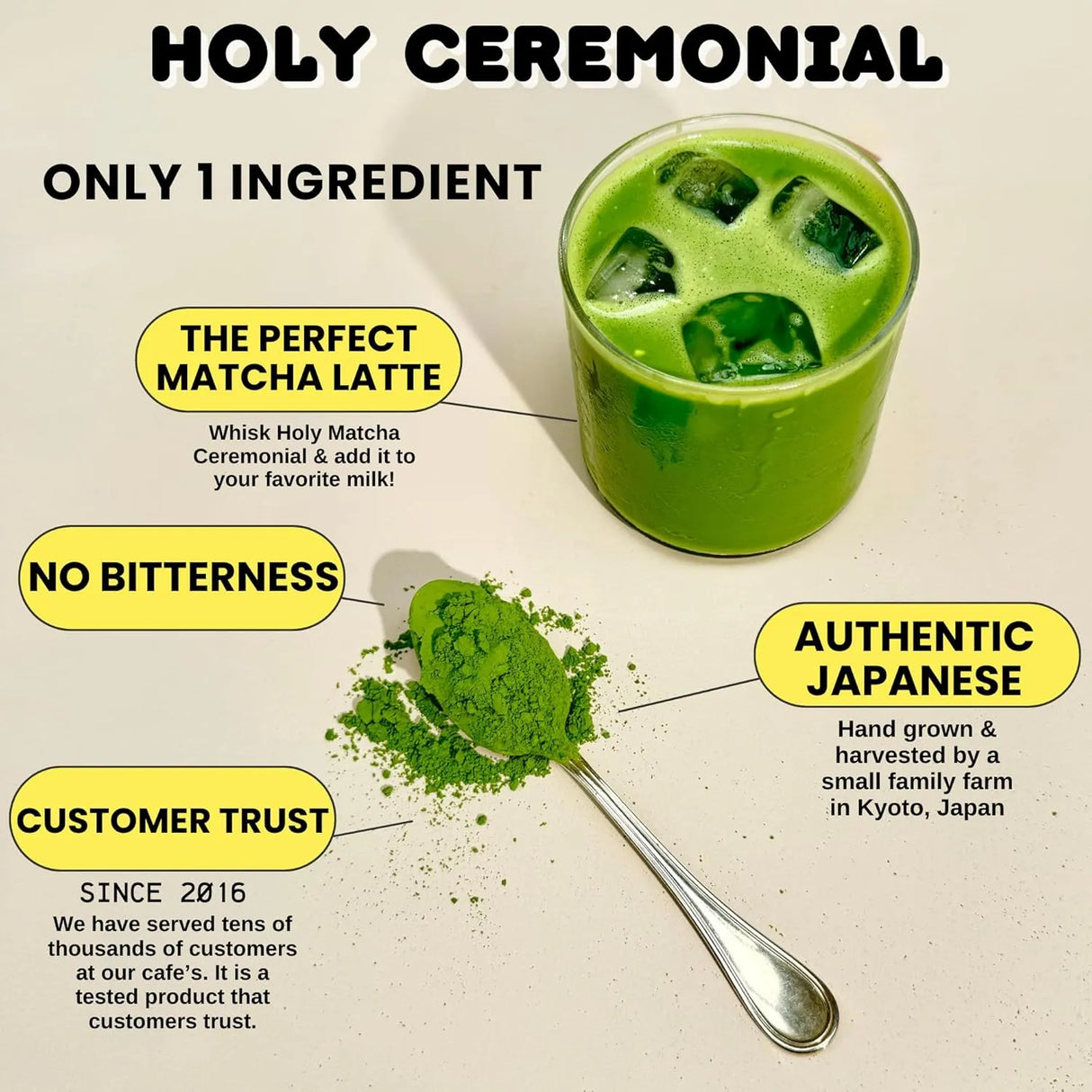 HOLY MATCHA - Holy Matcha Ceremonial Green Tea Powder 30Gr. - The Red Vitamin MX - Suplementos Alimenticios - {{ shop.shopifyCountryName }}