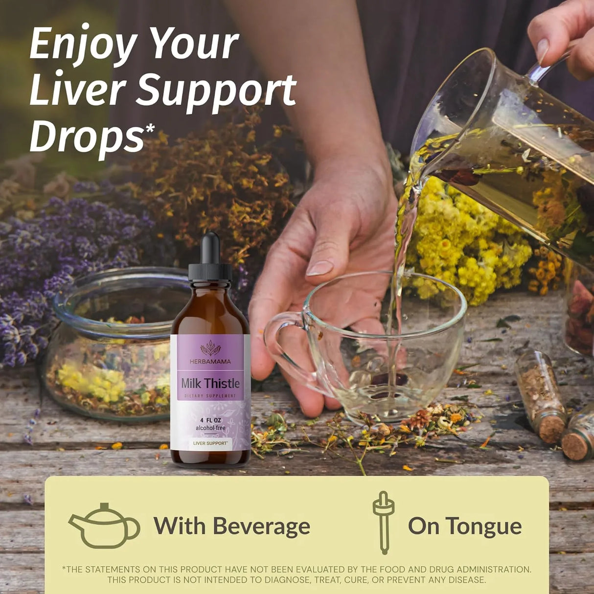 HERBAMAMA - HERBAMAMA Milk Thistle Drops 4 Fl.Oz. - The Red Vitamin MX - Suplementos Alimenticios - {{ shop.shopifyCountryName }}