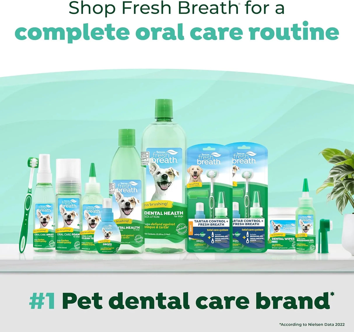 TROPICLEAN - TropiClean Fresh Breath Dental Foam Spray for Dogs & Cats 133Ml. - The Red Vitamin MX - Cuidado Dental Para Perros - {{ shop.shopifyCountryName }}