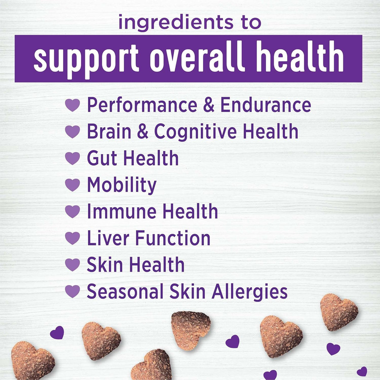 Wellness Multi-Benefit Peanut Butter & Apple Flavored Soft Chews 45 Masticables