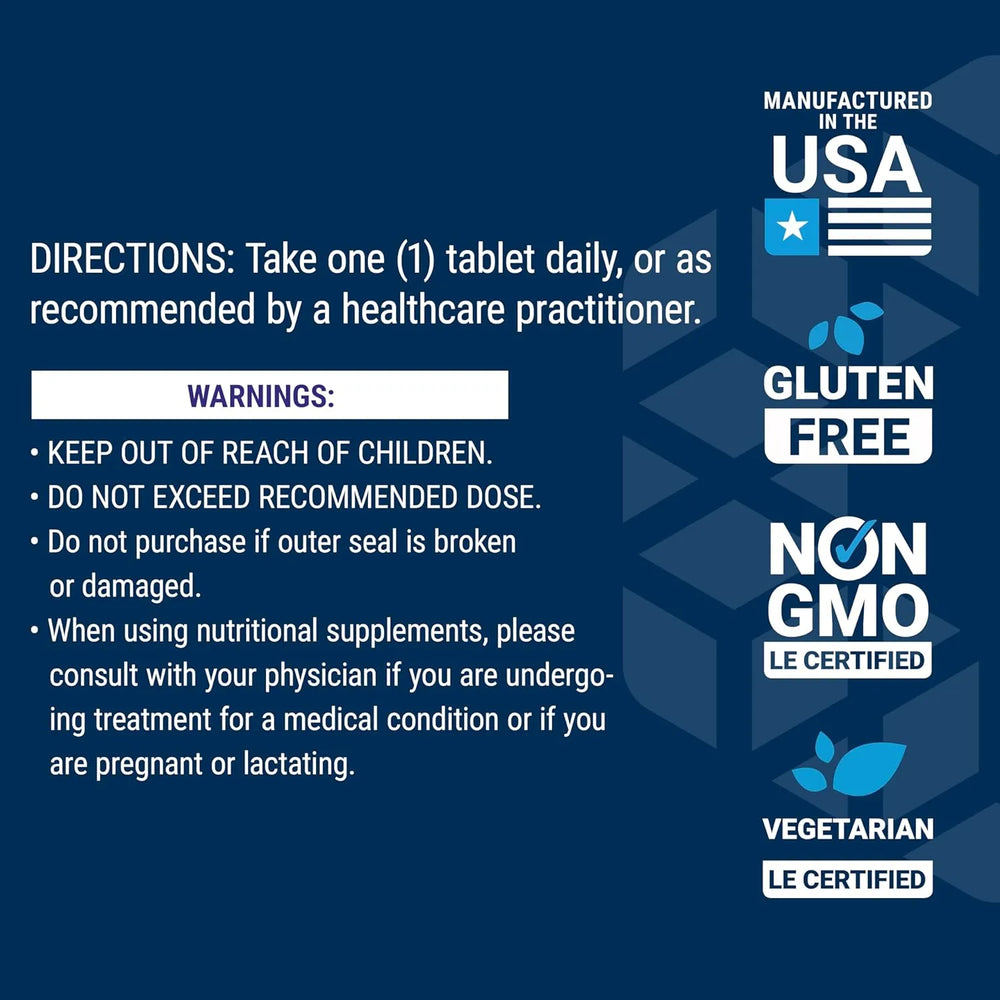 LIFE EXTENSION - Life Extension Vanadyl Sulfate 100 Tabletas - The Red Vitamin MX - Suplementos Alimenticios - {{ shop.shopifyCountryName }}