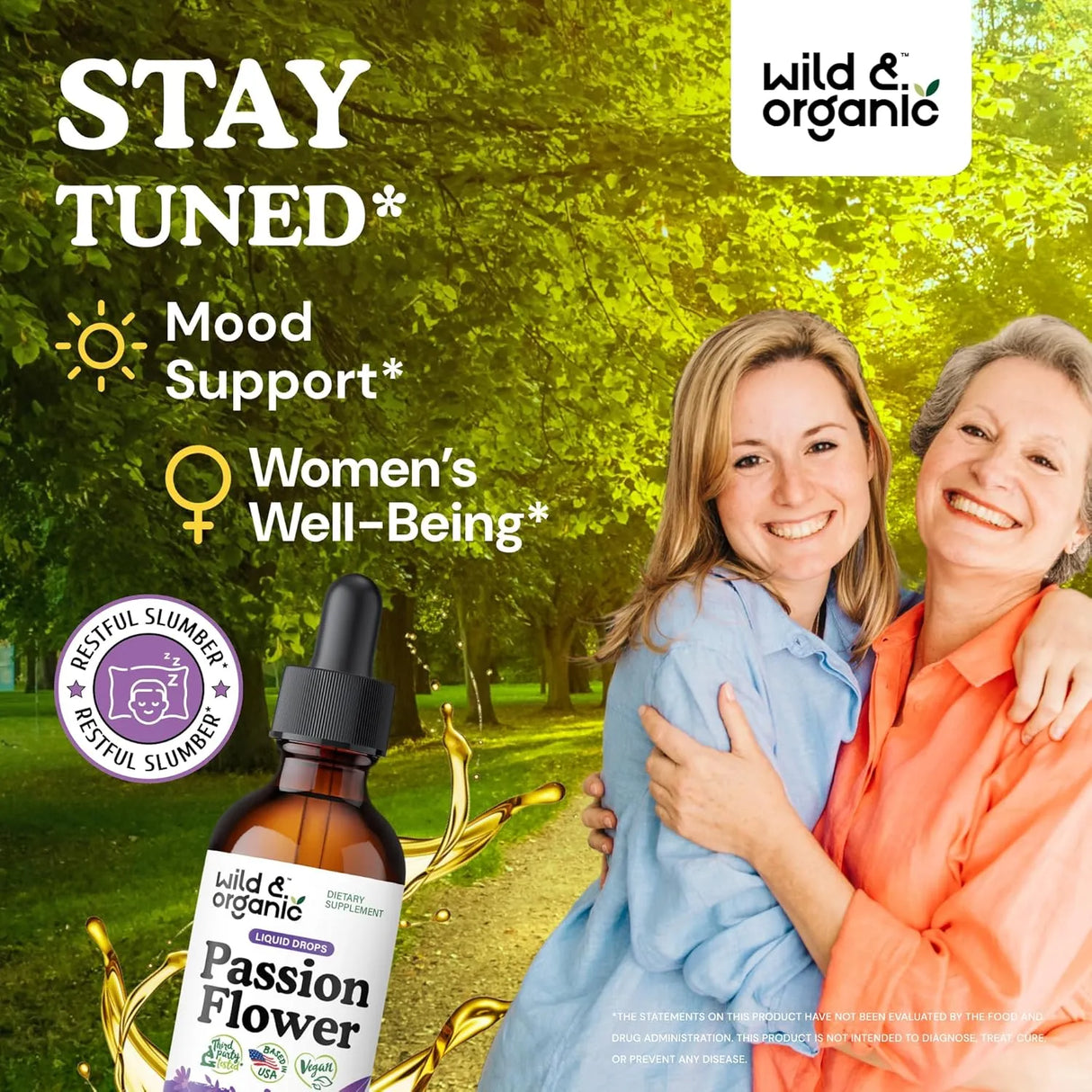 WILD & ORGANIC - Wild & Organic Passionflower Tincture 2 Fl.Oz. - The Red Vitamin MX - Suplementos Alimenticios - {{ shop.shopifyCountryName }}