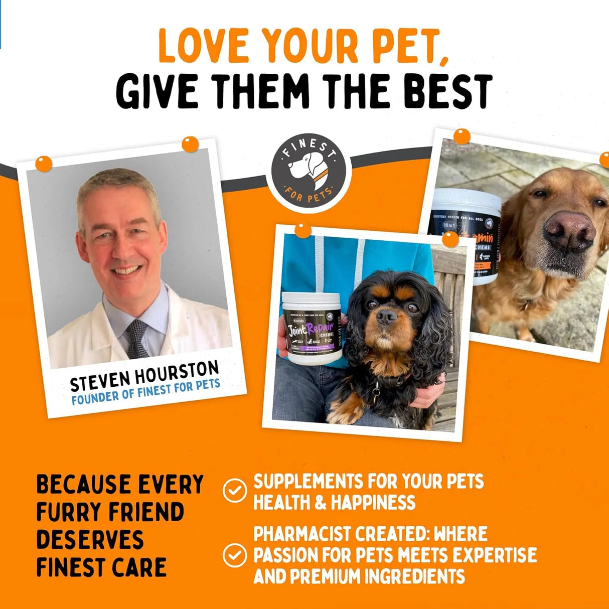 FINEST FOR PETS - Finest For Pets Omega 3 Fish Oil for Dogs 180 Capsulas Blandas - The Red Vitamin MX - Aceite De Pescado Para Perros - {{ shop.shopifyCountryName }}